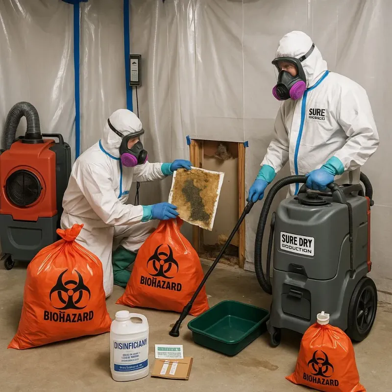 Contaminated Water Handling Protocols process in Pleasant Valley, MO